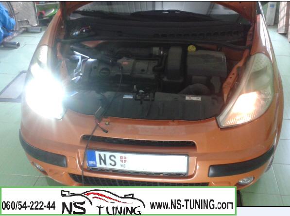 Citroen C3 pluriel XENON sijalice ugradnja